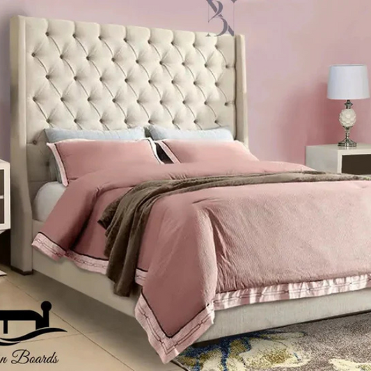 Wingback Chesterfield Napnest Luxury Bed