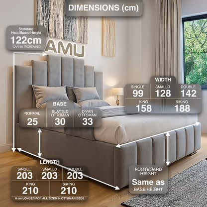 AMU Deco Royale Modern luxury Bed