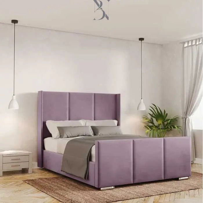 Elegant Bremen Upholstered Bed - BedsnBoards