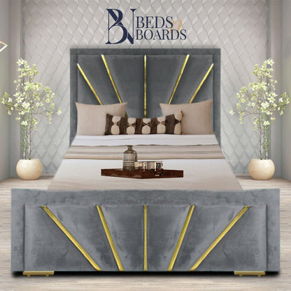 2025 Sunrise Luxury Bed – Radiant Panel Design - BedsnBoards