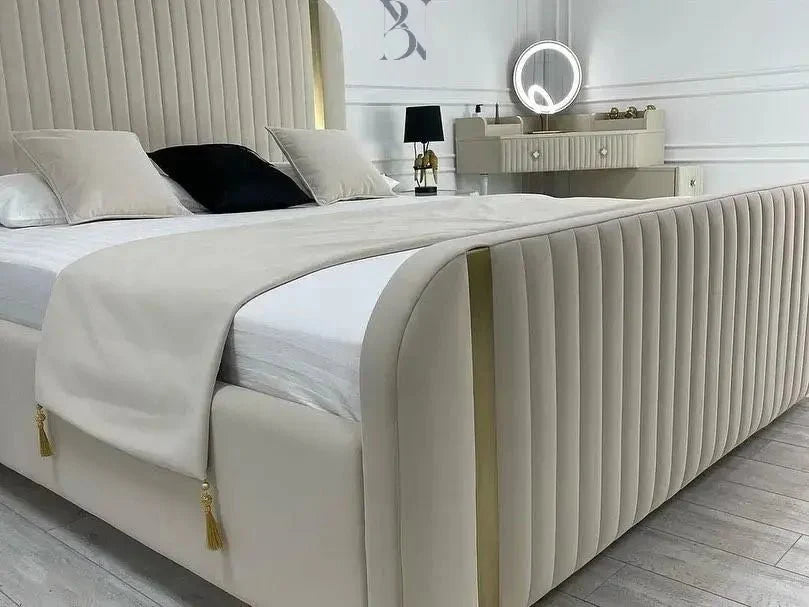 luxury golden beds, luxury beds