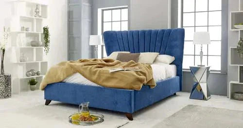 New Grove Wingback Liner Bed Frame - BedsnBoards