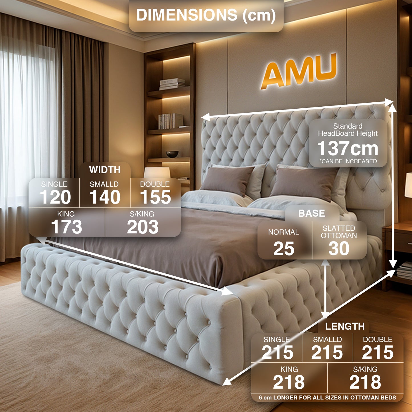 AMU Regent Ambassador Premium Luxury Bed