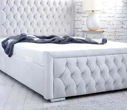 Princess Bumper border Bed - BedsnBoards