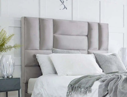 Seoul Stylish Thick Padded Bed Frame - BedsnBoards