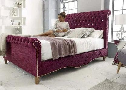 Traditional Chesterfield Sleigh 2023 - BedsnBoards