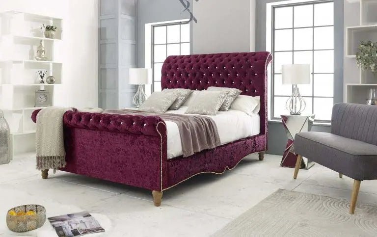 Traditional Chesterfield Sleigh 2023 - BedsnBoards