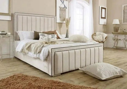 Stylish Bumper Panelled Bed - BedsnBoards