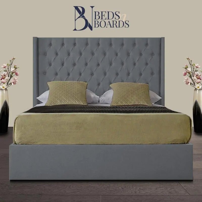 Wingback Chesterfield Napnest Luxury Bed BedsnBoards