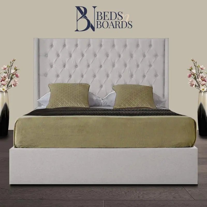Wingback Chesterfield Napnest Luxury Bed BedsnBoards
