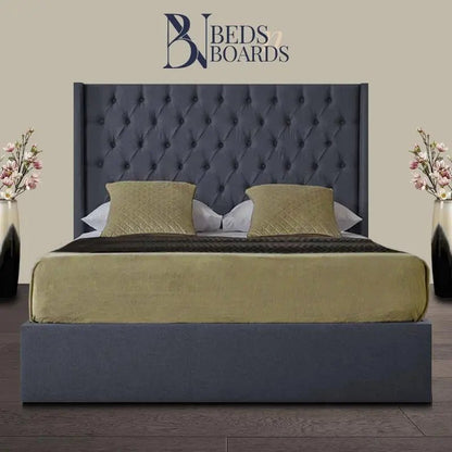 Wingback Chesterfield Napnest Luxury Bed BedsnBoards